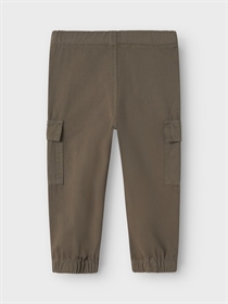 NAME IT Twill Cargo Bukser Ryan Dusty Olive